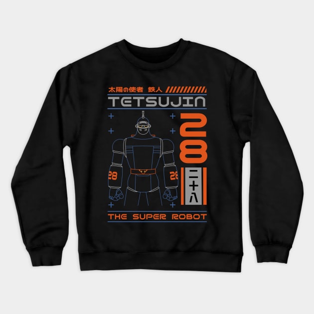 tetsujin 28 Crewneck Sweatshirt by Nisu Studio